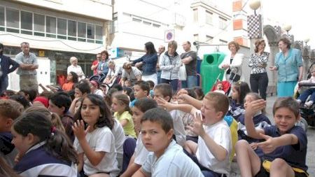 Cuentacuentos en la feria del libro