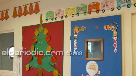 Colegio Novenes Calatrava - Decoración Navidad AMPAS