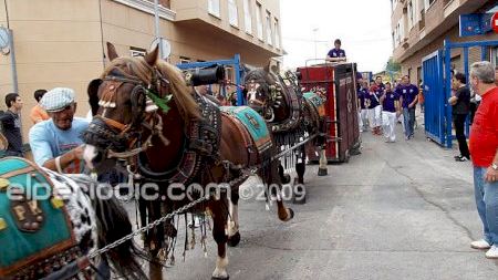 Fiestas Patronales 2009 - Encierro de vaquillas y exhibición de toro