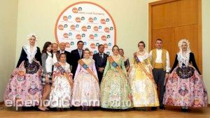 La Caja Rural Burriana con las Sociedades y Barrios de Fallas