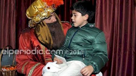 El Chambelán con los niños del Grao