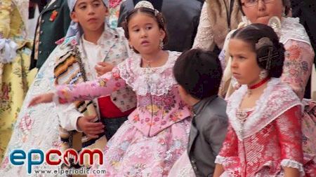 Fallas 2012 - Exaltación Reina Infantil - Desfile 