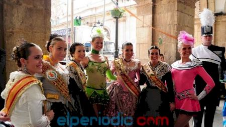 Castellón - Magdalena 2013 - Recepción Reinas y Bandas