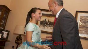 Valencia - Fallas 2014 - Fallera Mayor Infantil - Claudia Villodre