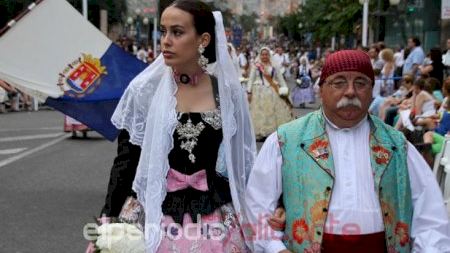 Alicante - Fogueres 2014 - Ofrenda Flores domingo