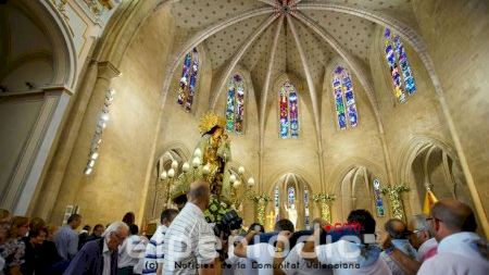 Burriana - Virgen de los Desamparados Peregrina - Romeria Iglesias y Entidades