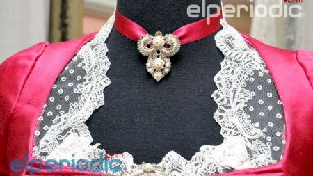 Burriana - Fallas 2015 - Barri Valencia - Expo Traje Fallera Mayor Infantil