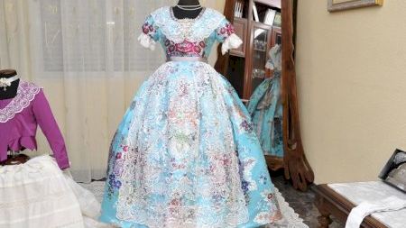 Burriana - Fallas 2015 - La Mercé - Expo Traje Fallera Mayor Infantil