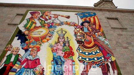 Burriana - Fallas 2015 - Ofrenda Flores - Tapiz 06