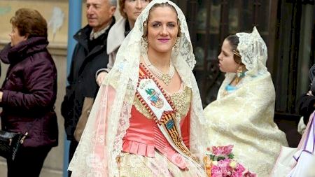 Burriana - Fallas 2015 - Ofrenda Flores - Pasacalle El Pla 03