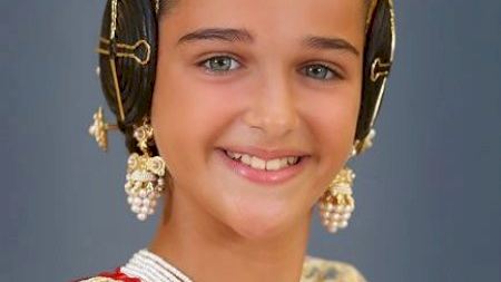 Valencia - Fallas 2016 - Corte de Honor Fallera Mayor Infantil