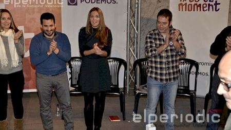 Burriana - Elecciones Generales 2015 - Mitin Podemos-Compromís