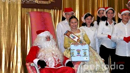 Burriana - Fallas 2016 - Chicharro - Visita Papa Noel