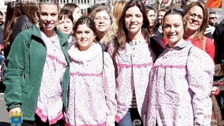 Burriana - Fallas 2016 - Mascletà Día de la Dona de Valencia