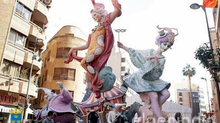 Burriana - Fallas 2016 - Monumentos Fallas