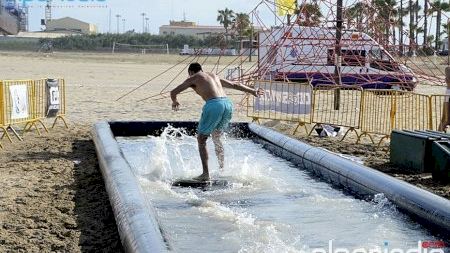 Burriana - Verano 2016 - Actividades Náuticas en la Playa del Arenal