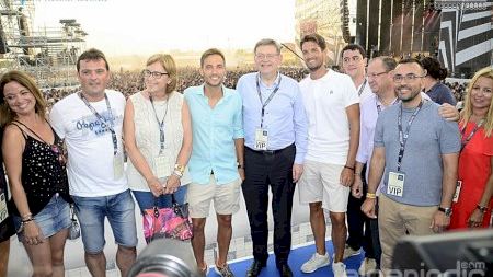 Burriana - Arenal Sound 2016 - Visita President Generalitat