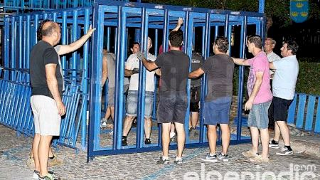 Burriana - Misericordia 2016 - Muntatge cadafals