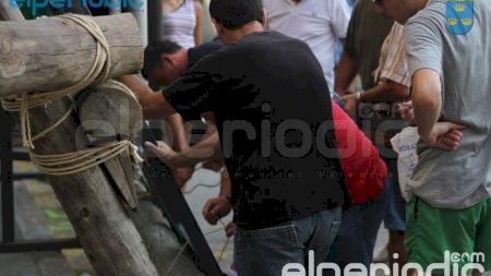 Burriana - Misericordia 2016 - Montaje Escaleras