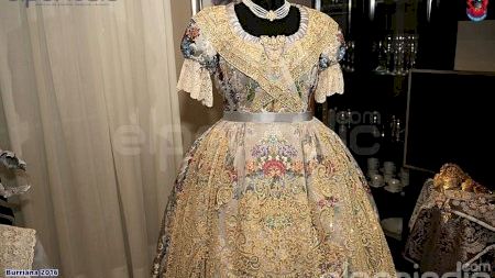 Burriana - Fallas 2017 - Barri d'Onda - Expo Traje Fallera Mayor