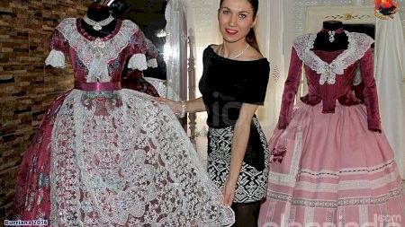 Burriana - Fallas 2017 - La Vila - Expo Traje Fallera Mayor
