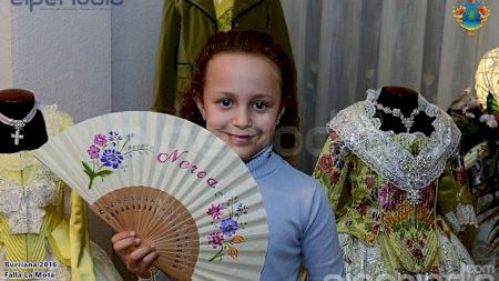 Burriana - Fallas 2017 - La Mota - Expo Traje Fallera Mayor Infantil y Caballero Acompañante