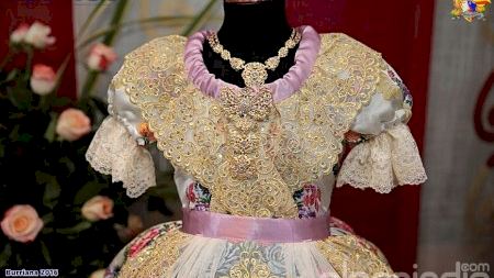 Burriana - Fallas 2017 - Jaume I - Expo Traje Fallera Mayor Infantil
