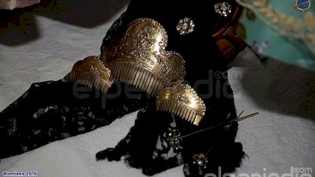 Burriana - Fallas 2017 - Cazadores - Expo Traje Fallera Mayor Infantil