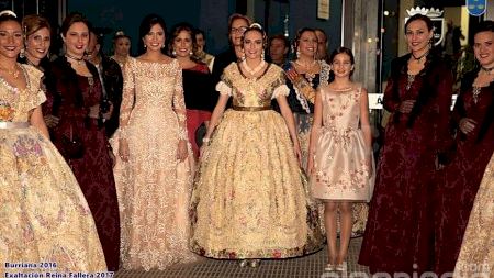 Burriana - Fallas 2017 - Exaltación Reina Fallera - Vestíbulo