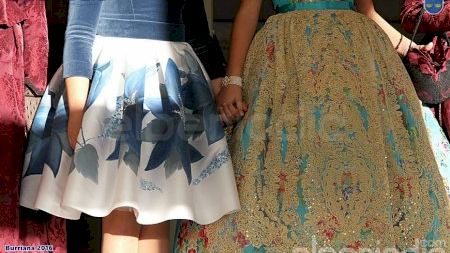 Burriana - Fallas 2017 - Exaltación Reina Infantil - Desfile