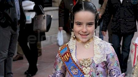 Burriana - Fallas 2017 - Pleitesía Reina Fallera Infantil