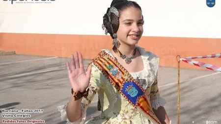 Burriana - Fallas 2017 - Visita a los Colegios