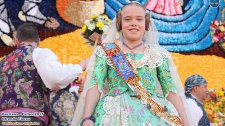 Burriana - Fallas 2017 - Ofrenda Flores - Tapiz 3