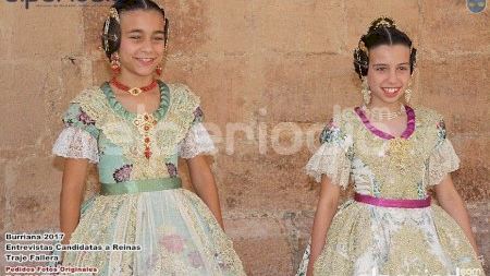 Burriana - Fallas 2018 - Posado Candidatas Reinas Falleras 2018