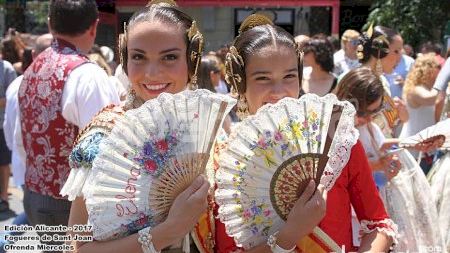 Alicante - Fogueres 2017 - Ofrenda Miercoles