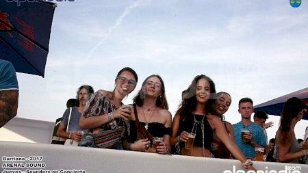 Burriana - Arenal Sound 2017- Jueves - Sounders en Concierto