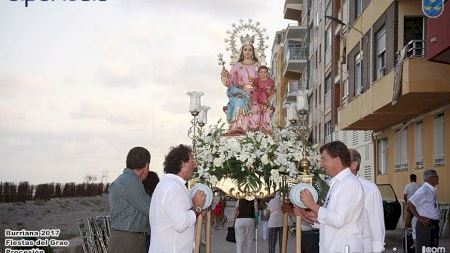 Burriana - Procesión Virgen de la Misericordia Grao