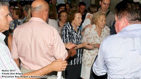 Nules - Festividad San Roque - Procesión y Reparto Panes