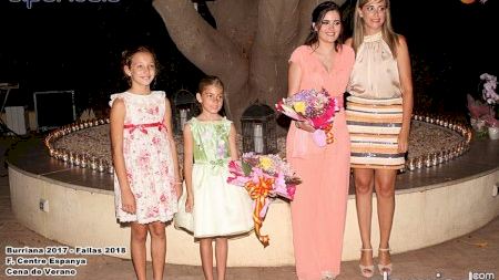 Burriana - Fallas 2018 - Centro España - Cena de Verano