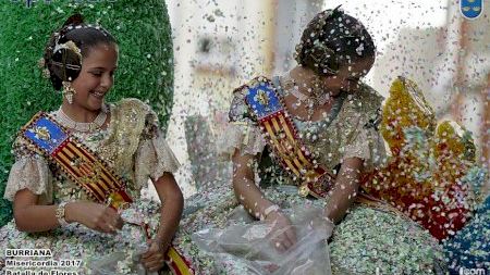 Burriana - Misericordia 2017 - Batalla de Flores