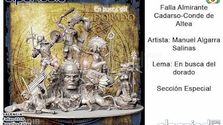 Valencia - Fallas 2018 - Bocetos Fallas Especiales