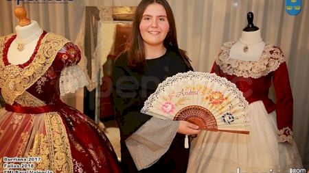 Burriana - Fallas 2018 - F. Barri València - "Manifest" Fallera Major Infantil