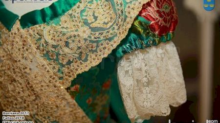 Burriana - Fallas 2018 - F. Club Ortega - "Manifest" Fallera Major Infantil