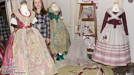 Burriana - Fallas 2018 - F. Chicharro - "Manifest" Fallera Major Infantil