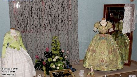 Burriana - Fallas 2018 - F. La Mercé - "Manifest" Fallera Major Infantil