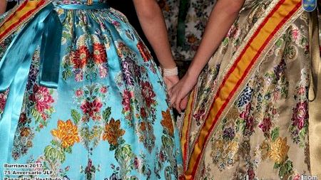 Burriana - 75 Aniversario Junta Local Fallera - Pasacalle y Vestíbulo