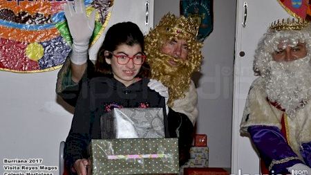 Burriana - Visita Reyes Magos Colegio Hortolans