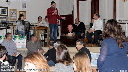 Burriana - Fallas 2018 - F. Don Bosco - Programa 30 aniversari