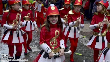 Burriana - Fallas 2018 - Cabalgata del Ninot Infantil (sábado)