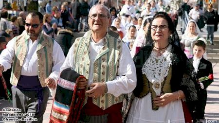 Castellón - Magdalena 2018 - Ofrenda Basílica - Mañana 1